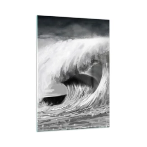 Üveg kép - Az óceán haragja - 50x70 cm