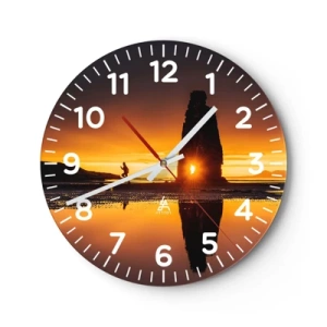 Falióra, Óra - Csak te és a természet - 40x40 cm