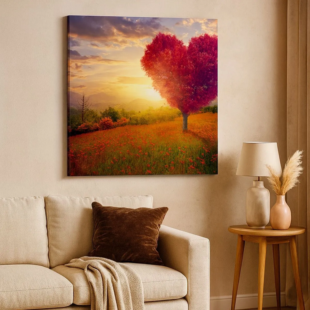 Vászonkép - Megérinti a szívet - 30x30 cm