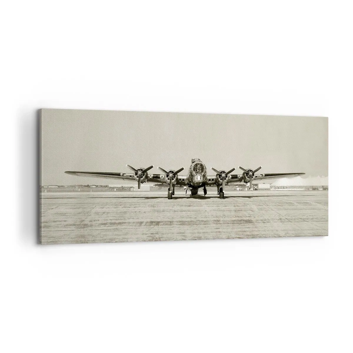 Vászonkép - Mint mindig készen - 100x40 cm