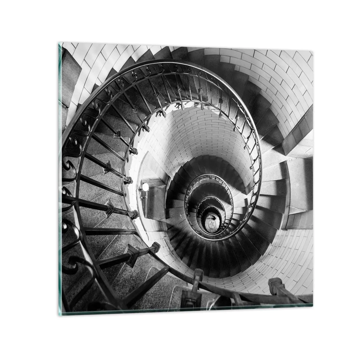 Üveg kép - Feljebb es feljebb - 60x60 cm