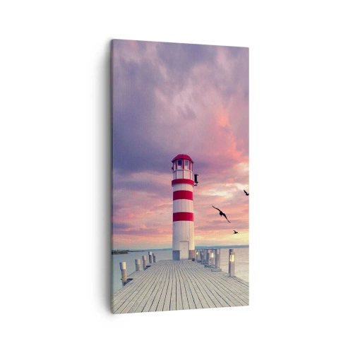 Vászonkép - Ideje a kikötőbe - 45x80 cm