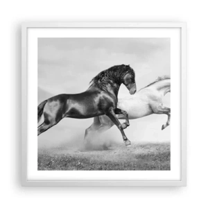 Poszter fekete keretben - Angyalok és démonok - 50x50 cm