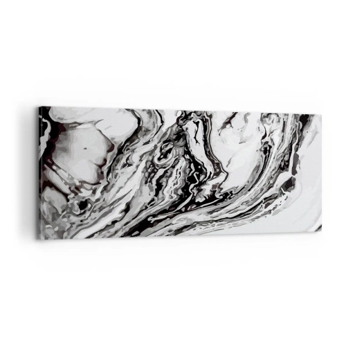 Vászonkép - Kezdetben káosz uralkodott - 100x40 cm