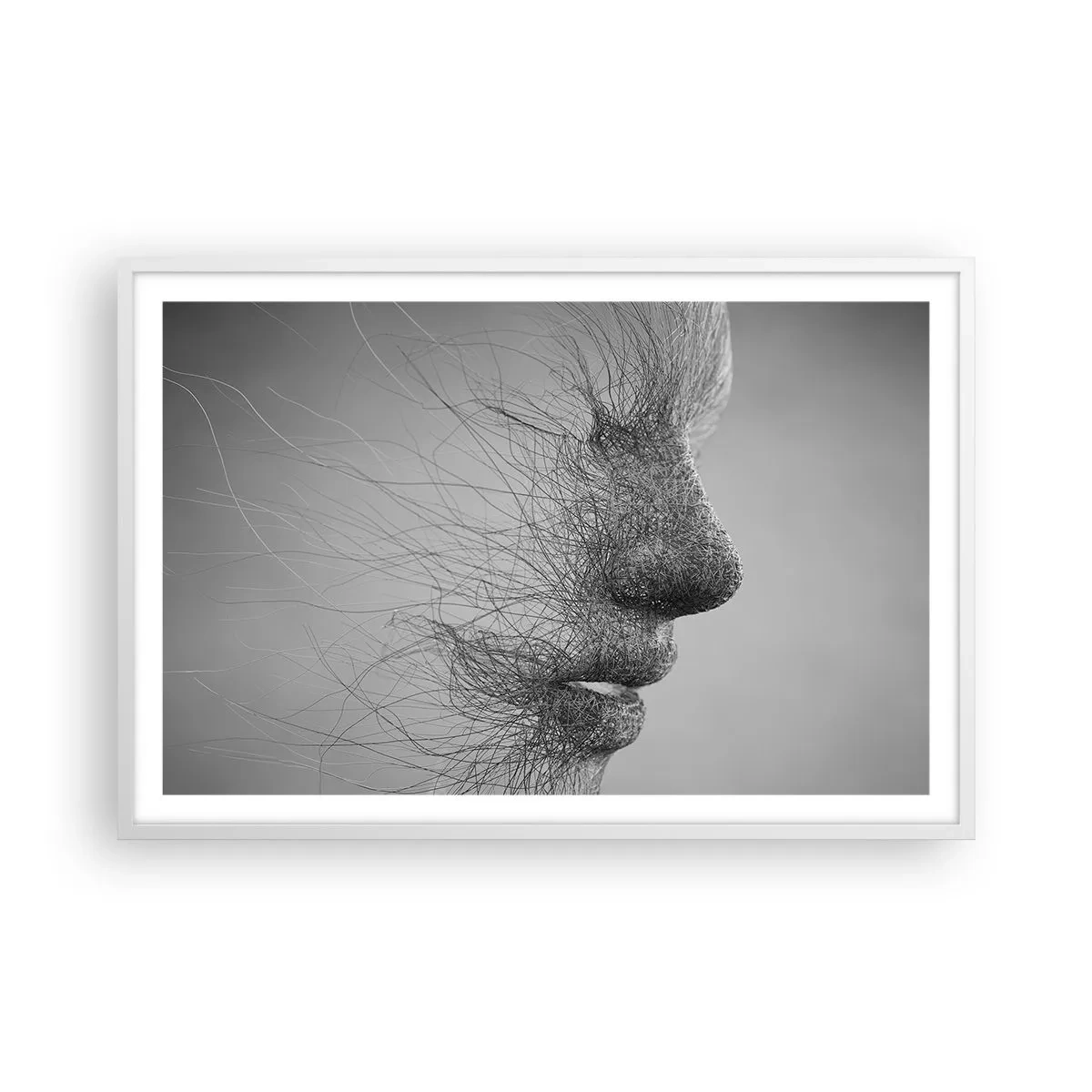 Poszter fekete keretben - A szél szelleme - 91x61 cm