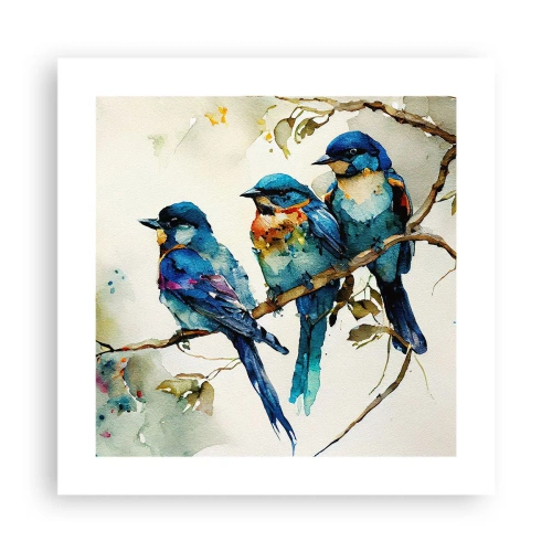 Poszter - Megsértődött? - 40x40 cm