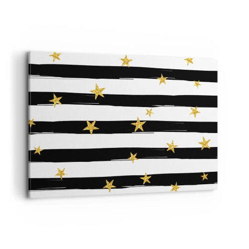 Vászonkép - Mindannyian szerencsés csillag alatt születtünk - 100x70 cm