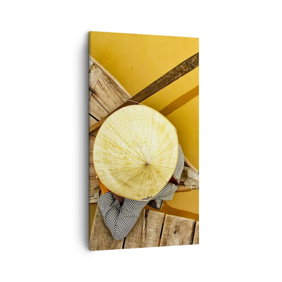 Vászonkép - Élet a Sárga-folyón - 45x80 cm