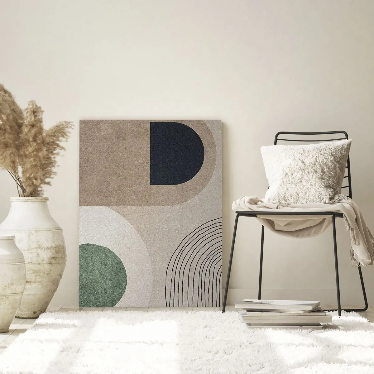 Üveg kép - Egy ovális szelídsége - 70x100 cm