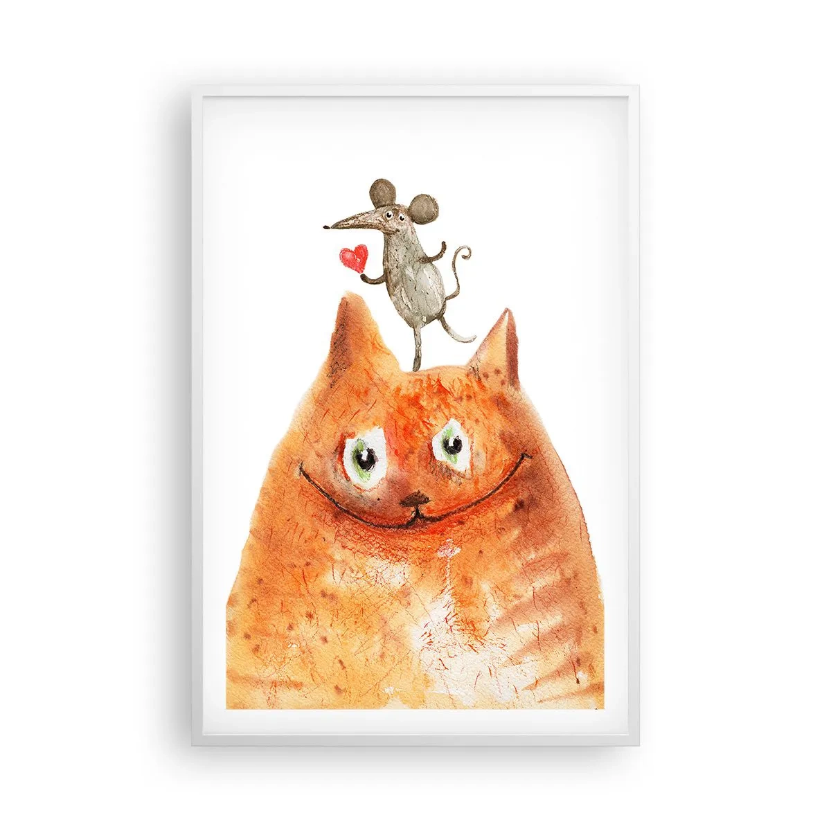 Poszter fekete keretben - A szerelem paradoxonjai - 61x91 cm