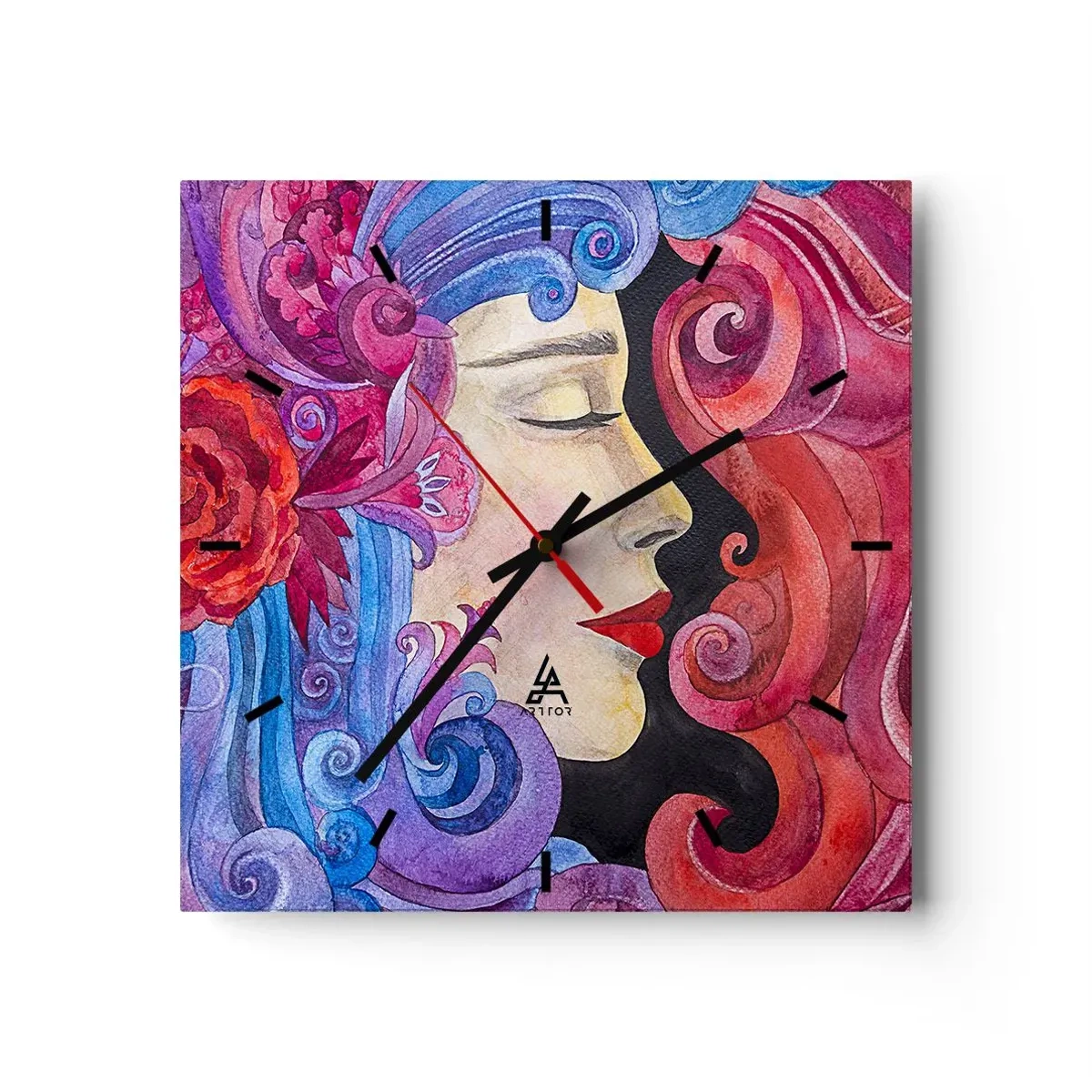 Falióra, Óra - A szecesszió még mindig él - 30x30 cm