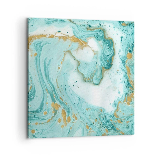 Vászonkép - Az Edo-korszak nagy hulláma alatt - 60x60 cm