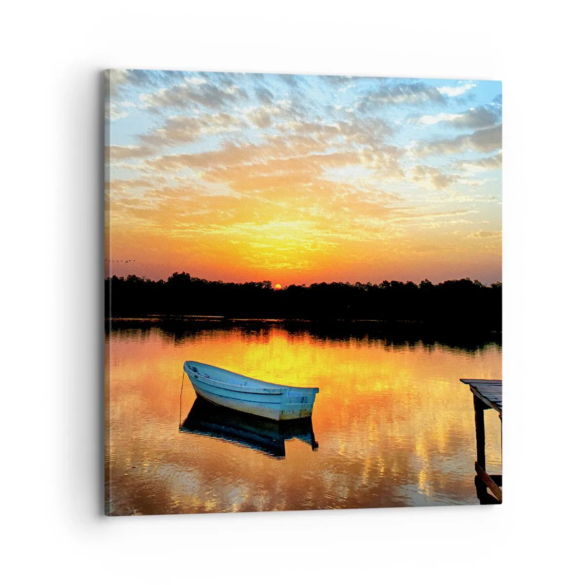 Vászonkép - Nézz, hallgass, meditálj - 70x70 cm