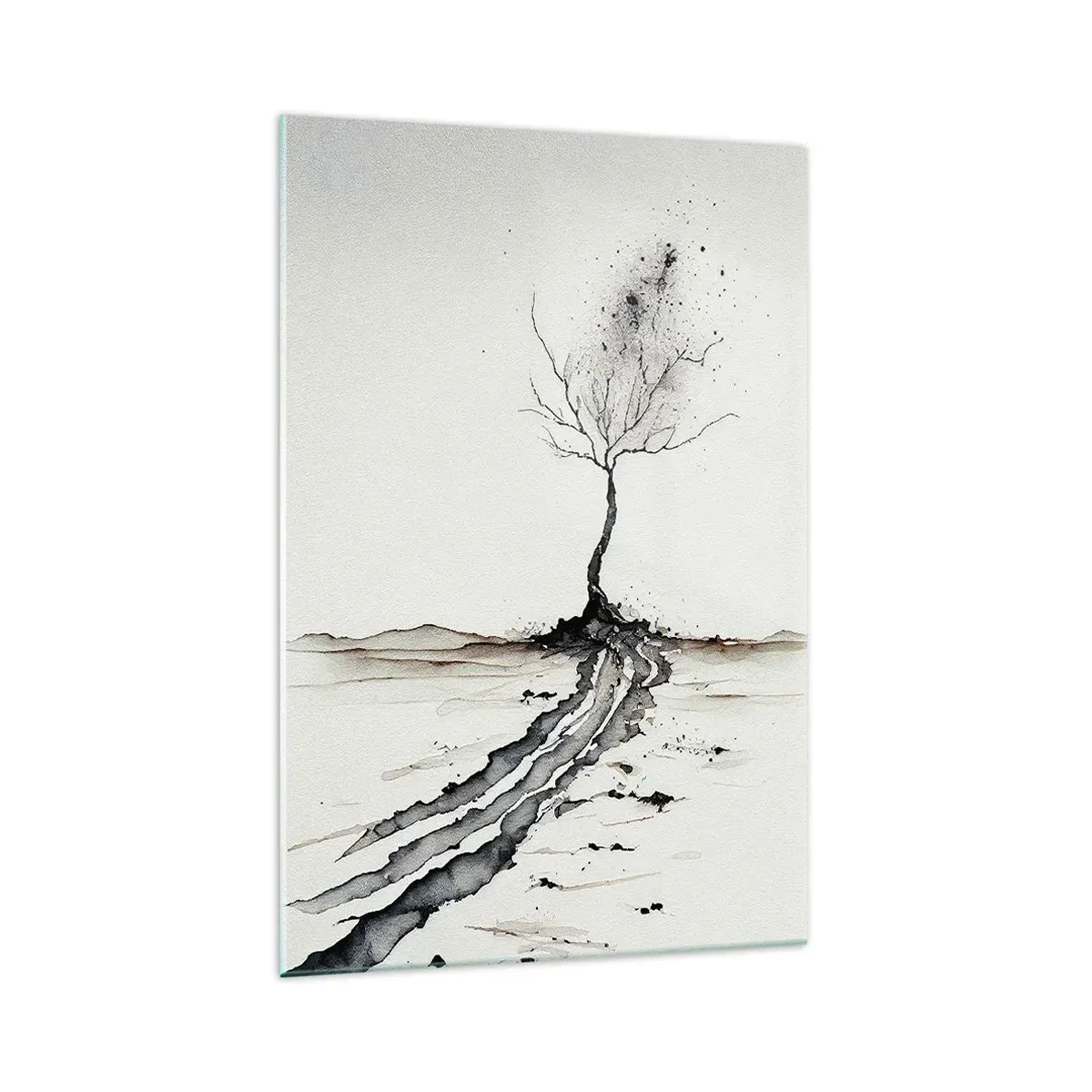 Üveg kép - Téli melankólia - 70x100 cm