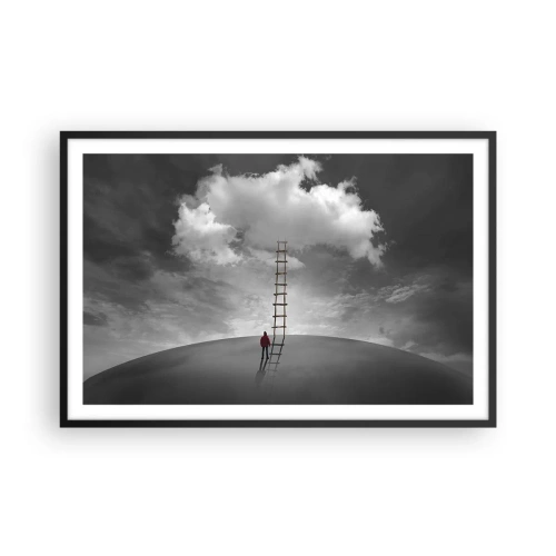 Poszter fehér keretben - Minden lehetséges - 91x61 cm