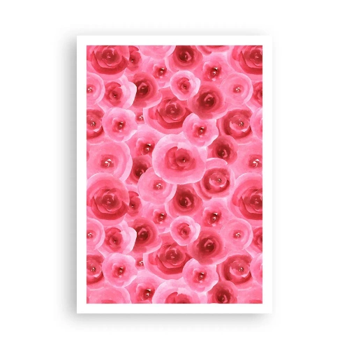 Poszter - Rózsák alul és felül - 70x100 cm