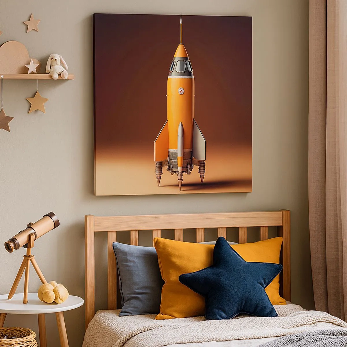 Vászonkép - Egy álommal kezdődik - 30x30 cm