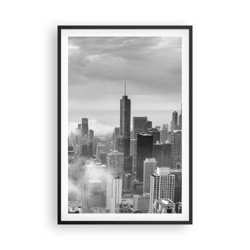 Poszter fehér keretben - Amerikai táj - 61x91 cm