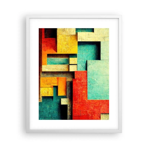 Poszter fekete keretben - A derékszögek fesztiválja - 40x50 cm