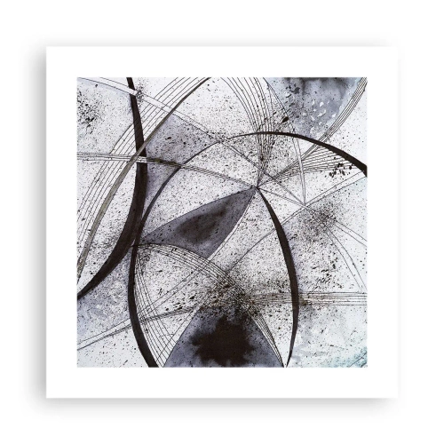 Poszter - Futurisztikus fantázia - 40x40 cm
