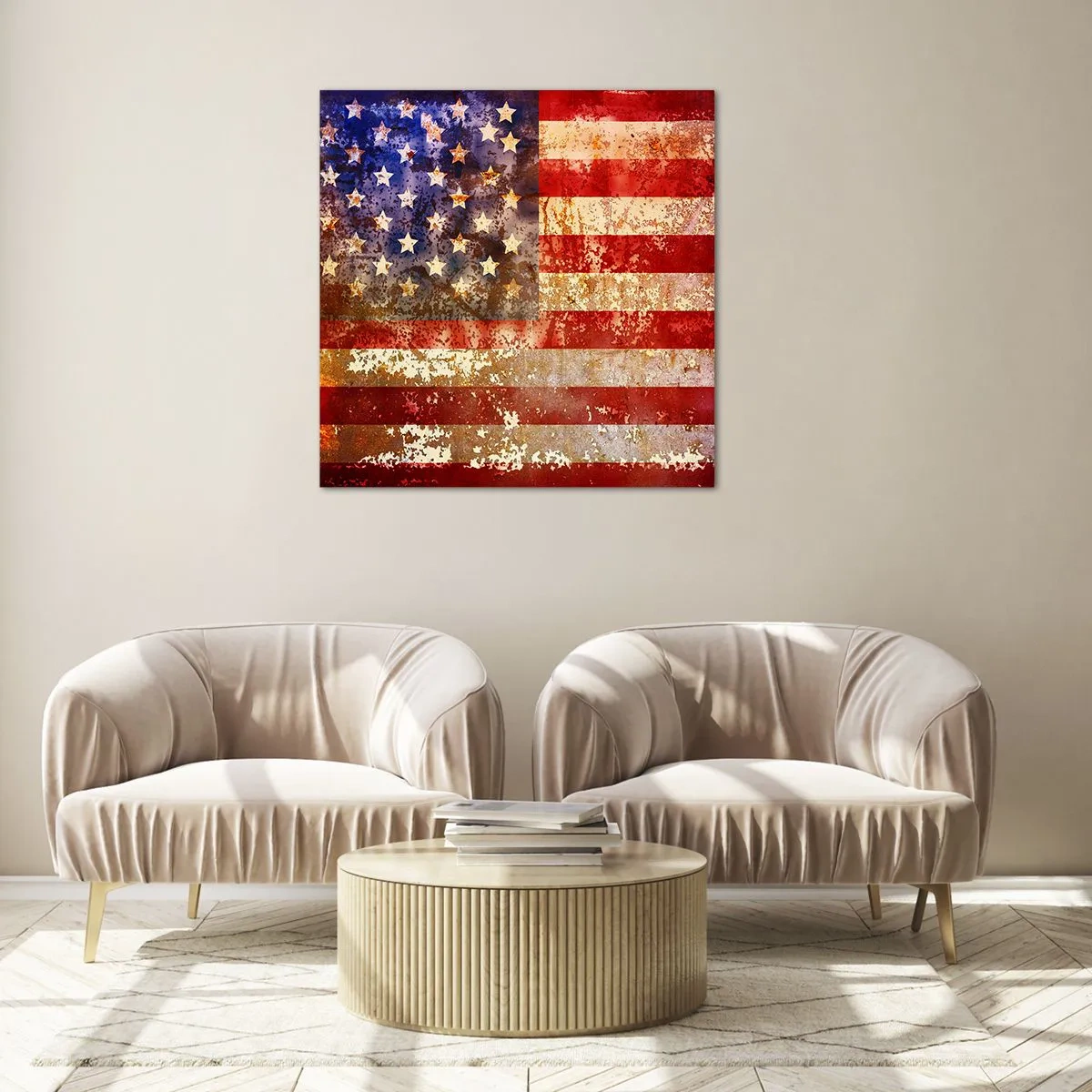 Üveg kép - A dicsőség nem múlik el - 40x40 cm