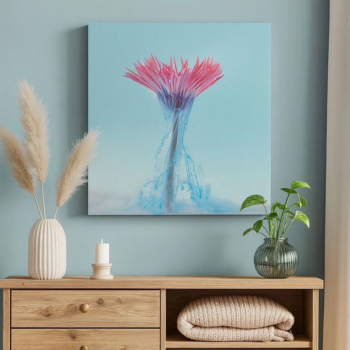 Vászonkép - Élénkítő ölelésben - 30x30 cm