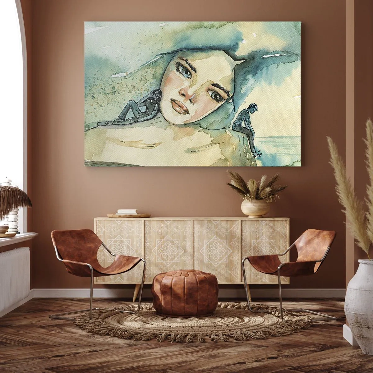 Vászonkép - Am I blue? - 120x80 cm