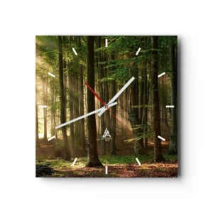 Falióra, Óra - Ragyogó tavaszi reggelen - 30x30 cm