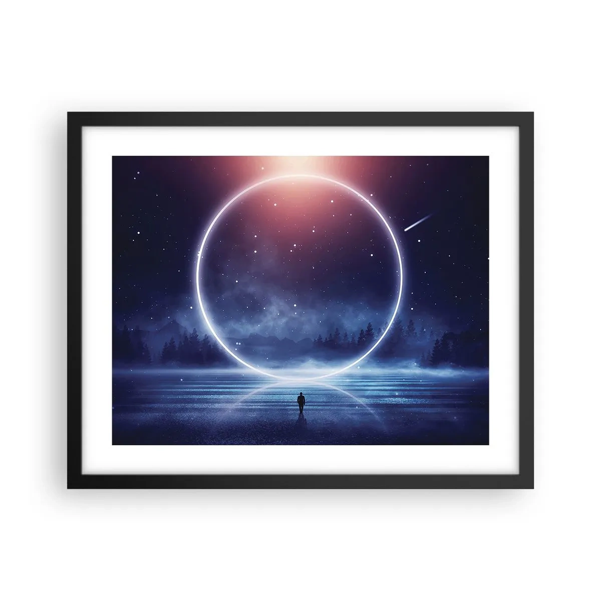 Poszter fehér keretben - Már itt vannak... - 50x40 cm