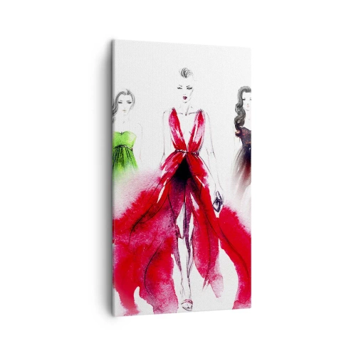 Vászonkép - Hangulatok a jelmezekhez - 45x80 cm