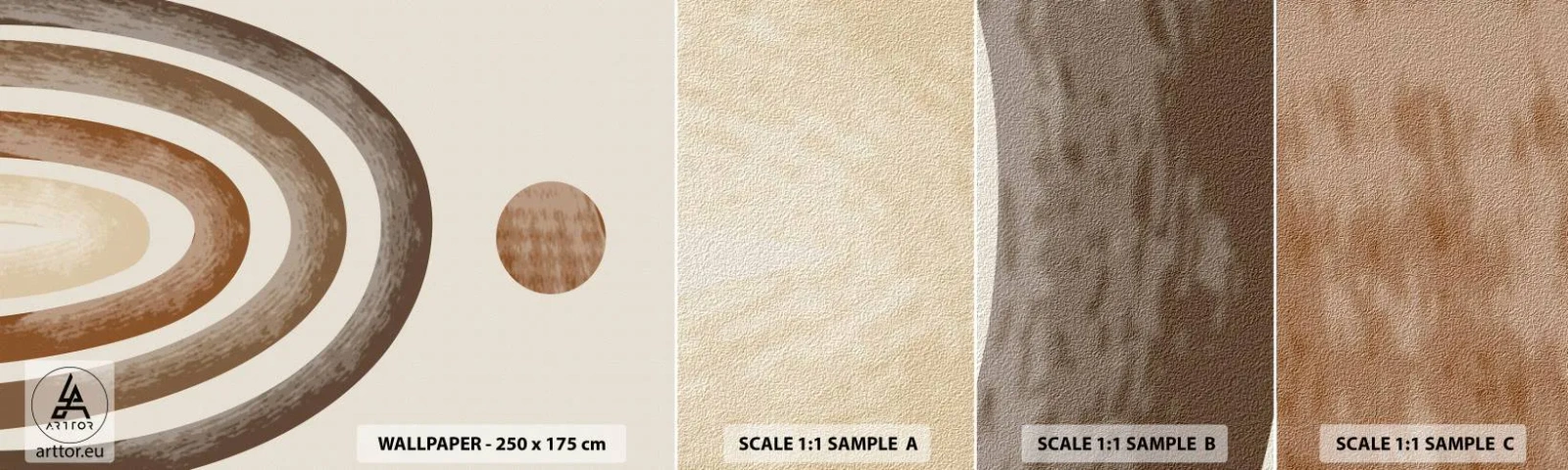 Fotótapéta Minta Standard Eco - Egy messzi-messzi galaxisban - Absztrakció, Darab, Tervezés - 100x30 cm