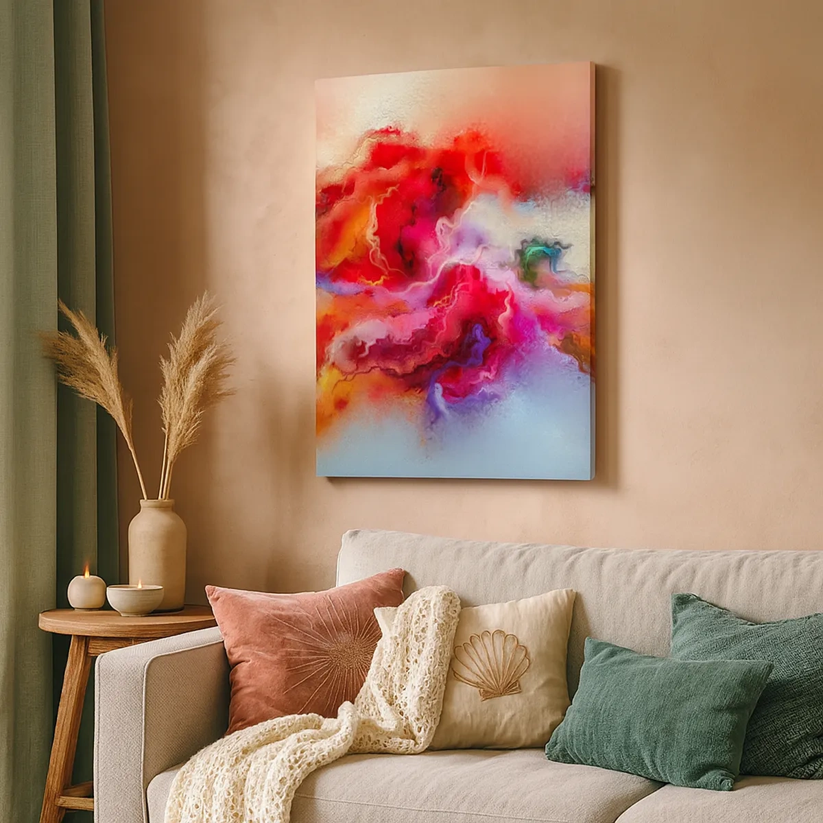 Vászonkép - Hogyan lehet elkapni az álmokat - füst - 50x70 cm