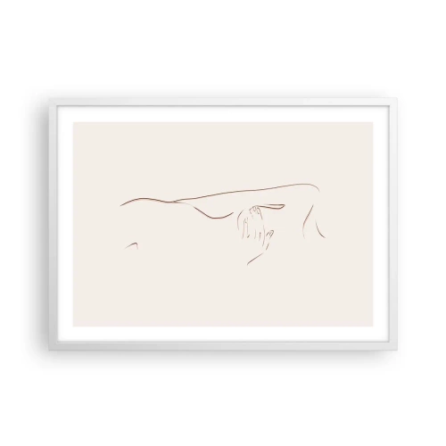 Poszter fekete keretben - A vágy alakja - 70x50 cm
