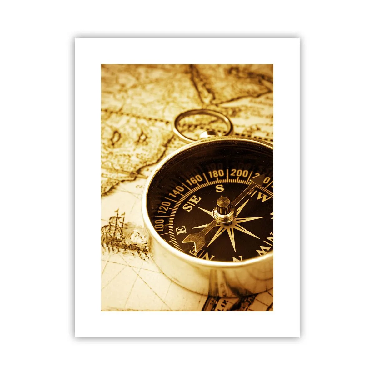 Poszter - Keletre, vagy nyugatra? - 30x40 cm