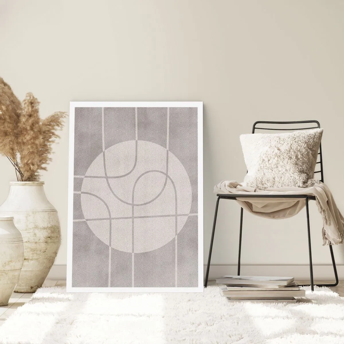 Poszter - Körkörös és egyenes - 50x70 cm