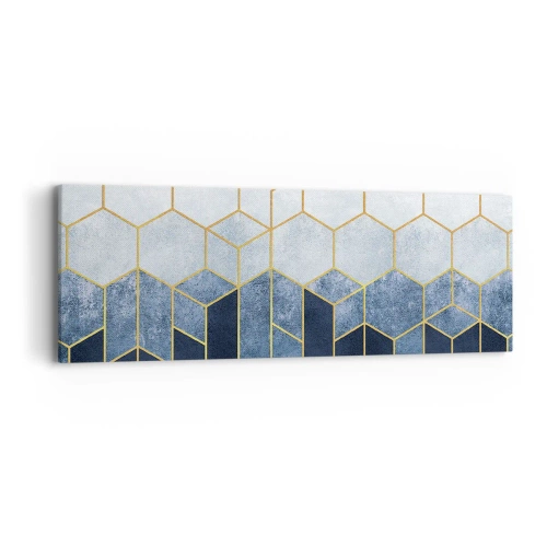 Vászonkép - Kompozíció szinkópa ritmusban - 90x30 cm