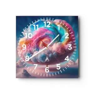 Falióra, Óra - Álom egy vidámparkról - 30x30 cm