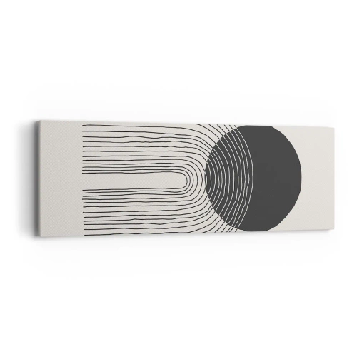 Vászonkép - Remegés és biztosság - 90x30 cm