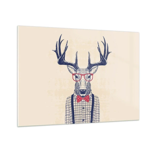 Üveg kép - Mókás extravagancia - 100x70 cm