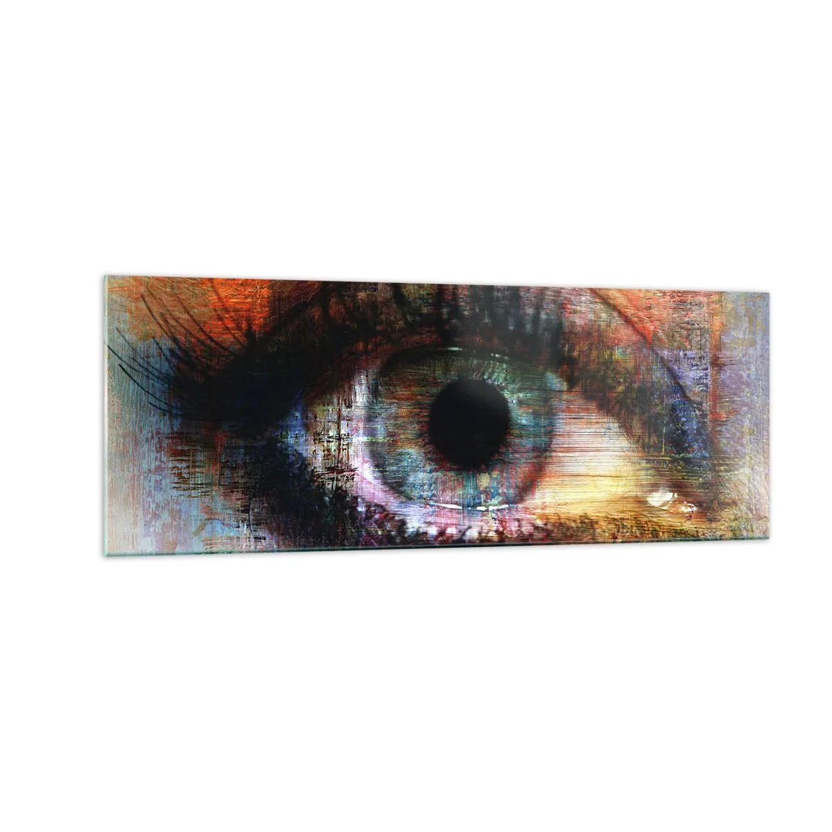 Üveg kép - Beleláthatsz a lélekbe - 140x50 cm