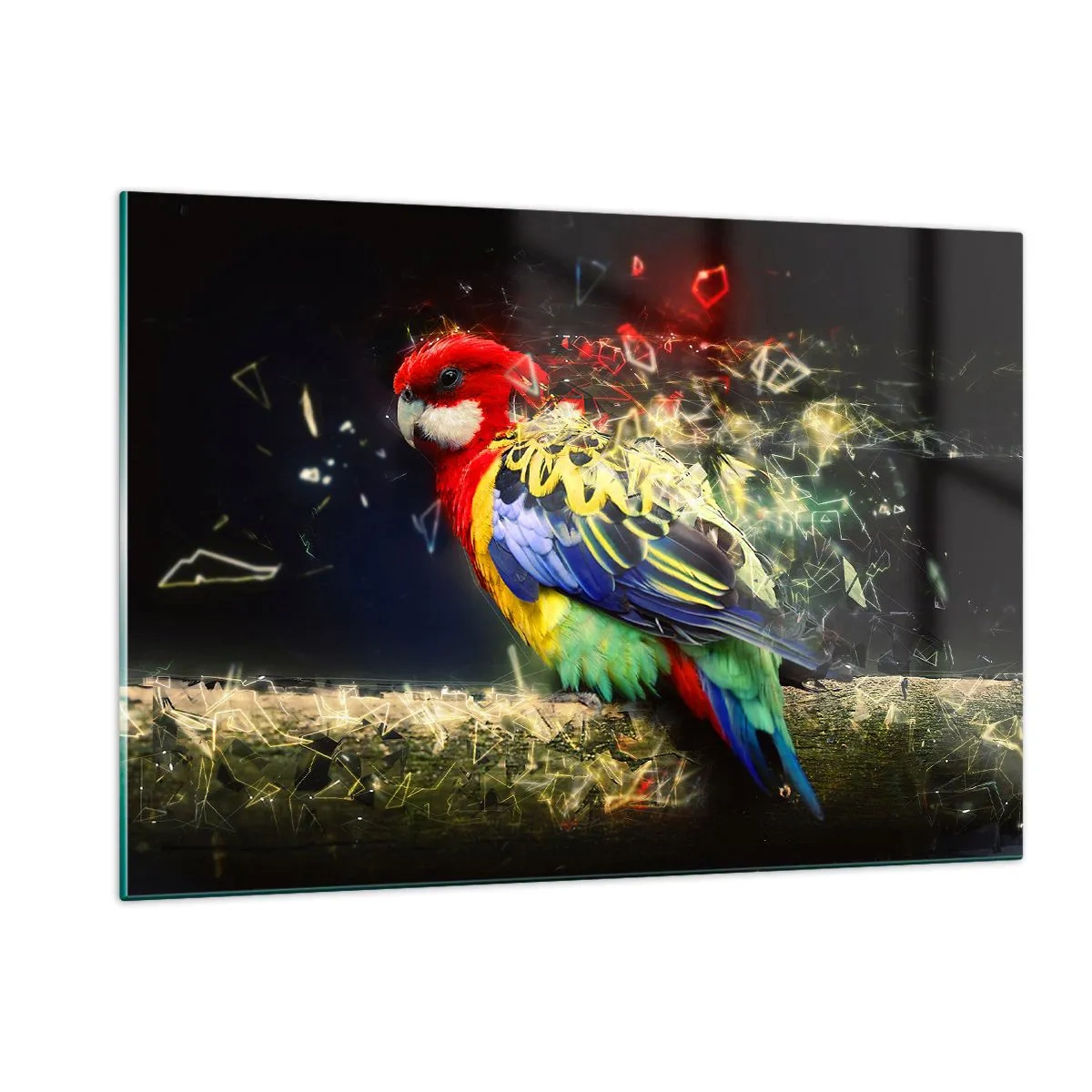 Üveg kép - A ragyogás hírnöke - 120x80 cm