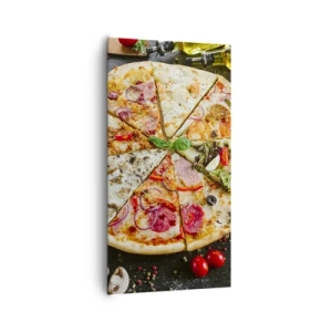 Vászonkép - Ízek palettája - 65x120 cm