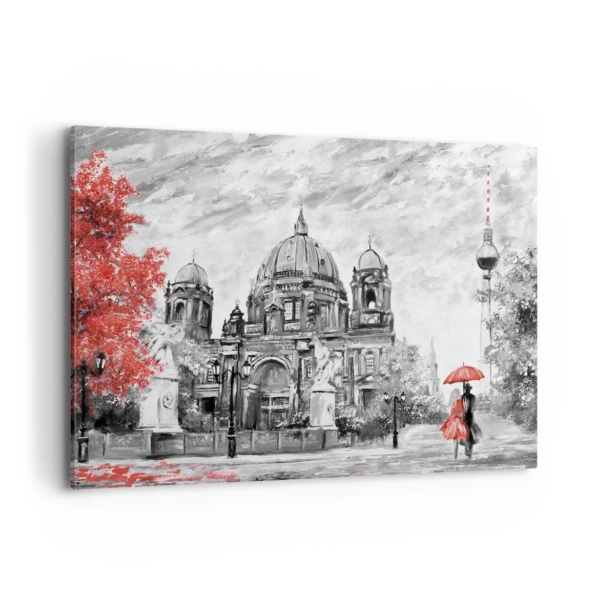 Vászonkép - Berlini találkozó - 100x70 cm
