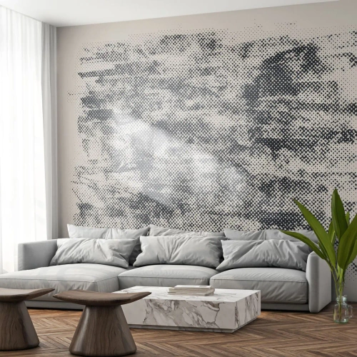 Fotótapéta Premium Canvas - Ködös kompozíció - Absztrakció, Darab, Modern minta - 350x256 cm