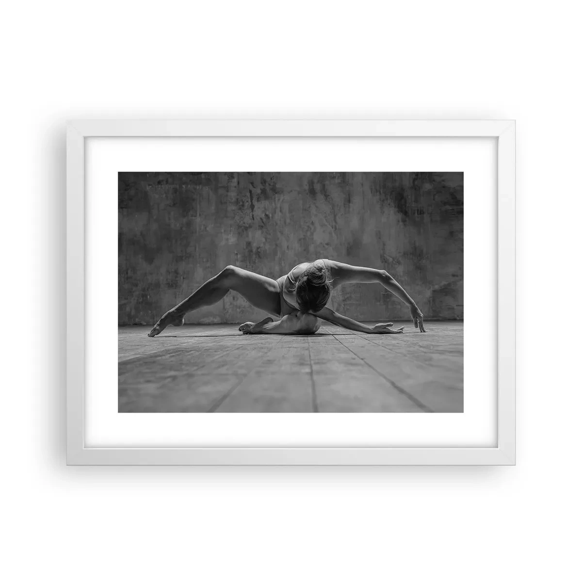 Poszter fekete keretben - Előkerített szimmetria  - 40x30 cm