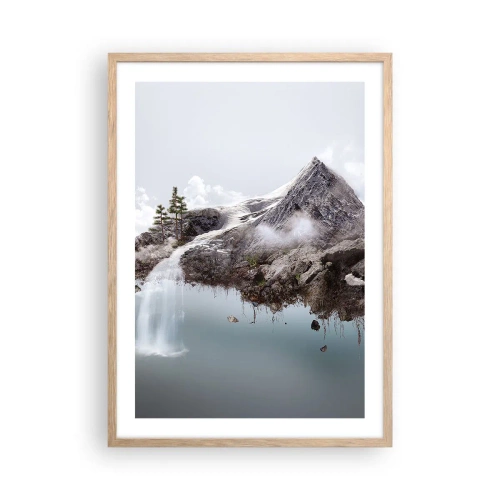 Poszter világos tölgy keretben - Egy szürrealista szemével - 50x70 cm