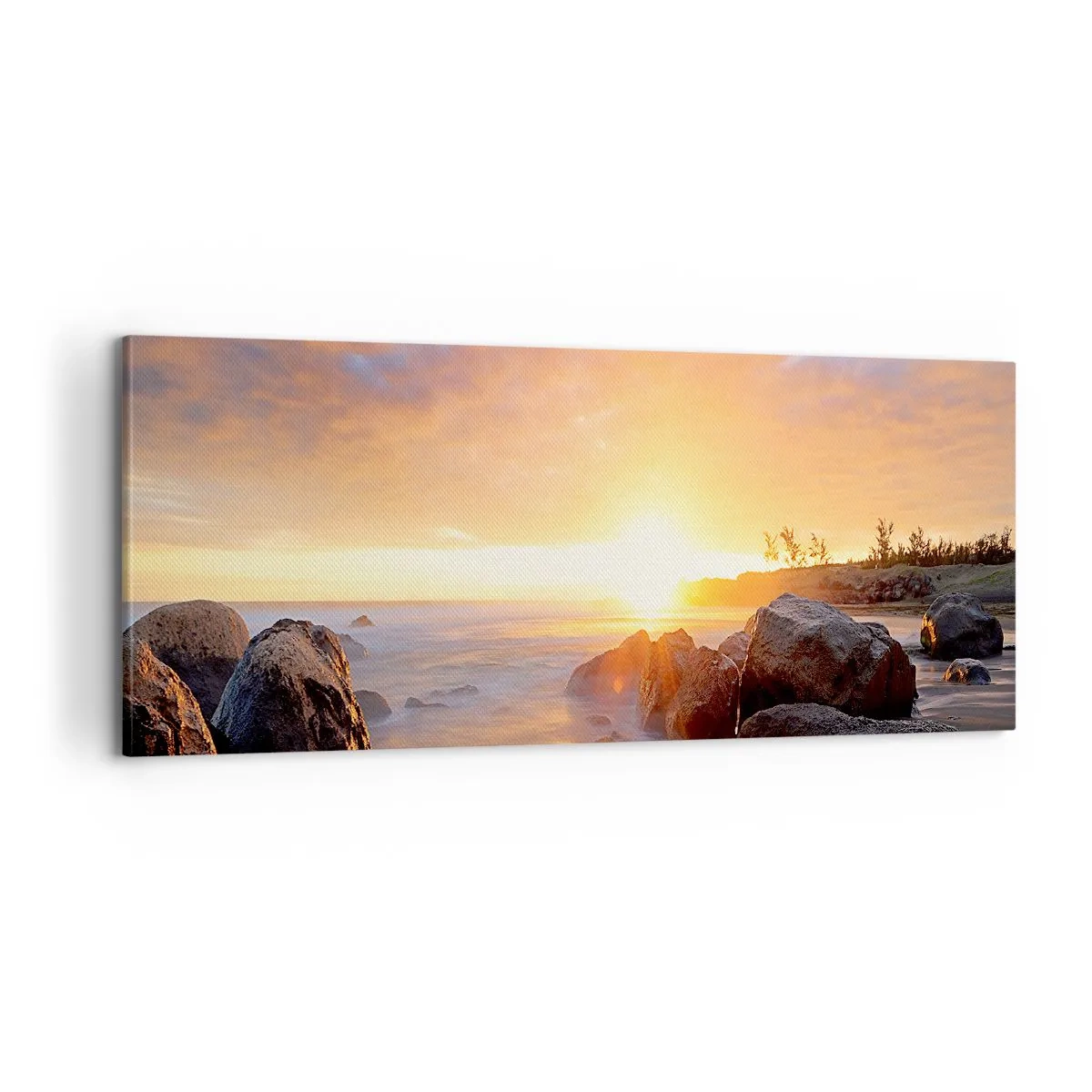 Vászonkép - Ragyogó esti szellő - 100x40 cm