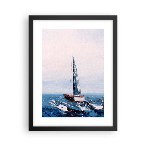 Poszter fehér keretben - A szél testvérisége - 30x40 cm