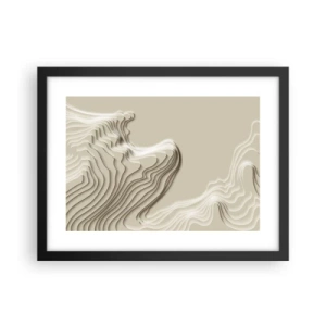 Poszter fehér keretben - Művészeti topográfia - 40x30 cm