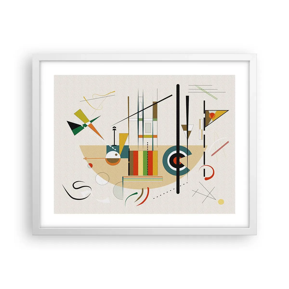 Poszter fekete keretben - És nevet a világ - 50x40 cm